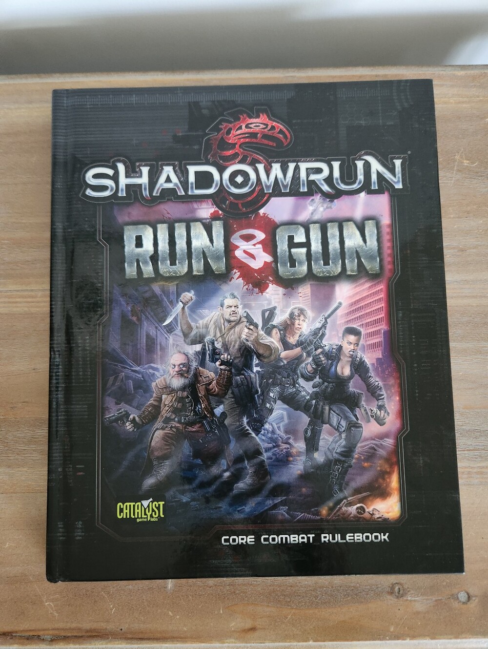 Shadowrun Run & Gun Fifth Edition Core Combat Rulebook Hardcover RPG